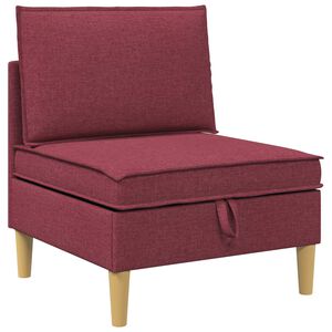 vidaXL Sofa med opbevaring Stof