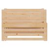 vidaXL daybed med udtræk 2x(90x200) cm massivt fyrretræ