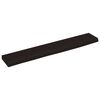 vidaXL v&aelig;ghylde 60x10x2 cm behandlet massivt egetr&aelig; m&oslash;rkebrun