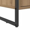 vidaXL Sko skab med d&oslash;r Artisan eg 79 x 36 x 100 cm Konstrueret tr&aelig;