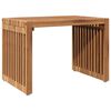 vidaXL Have Side Bord Brun 50 x 32,5 x 35 cm Massiv Teaktr&aelig;