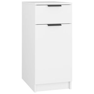 vidaXL skrivebord 33,5x50x75 cm konstrueret tr&aelig; hvid