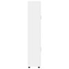 vidaXL Highboard med d&oslash;r FLORIN Hvid 60 x 35 x 182 cm Konstrueret tr&aelig;