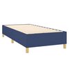 vidaXL Boxspring sengeramme 100x200 cm stof blå