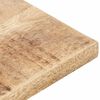 vidaXL bordplade 15-16 mm 80x80 cm massivt mangotr&aelig;