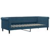 vidaXL daybed med madras 80x200 cm velour bl&aring;