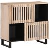 vidaXL sk&aelig;nk 80x34x75 cm massivt mangotr&aelig;