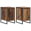 vidaXL Sengebord 2 stk. Gammelt tr&aelig; 39,5 x 30 x 50 cm Konstrueret tr&aelig;