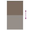 vidaXL rullegardin m&oslash;rkl&aelig;gning 125x230 cm stofbredde 121,6cm polyester