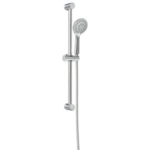 vidaXL Brusersystem s&aelig;t Krom 70 cm Rustfrit st&aring;l