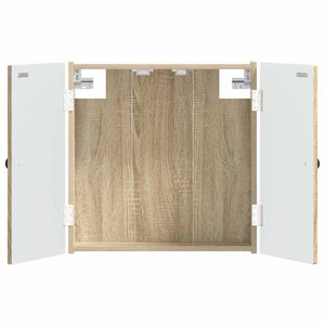 vidaXL Dartboard Skab EDE Sonoma-eg 52,5 x 10,5 x 53,5 cm