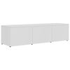 vidaXL tv-bord 120x34x30 cm konstrueret tr&aelig; hvid