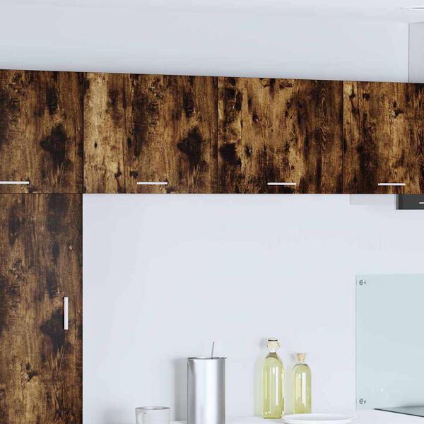 vidaXL H&aelig;ngeskab R&oslash;get Eg og Hvid 50 x 31 x 40 cm Konstrueret tr&aelig;