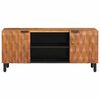 vidaXL TV-skab Acacia Brun Finish 105 x 33 x 46 cm Massivt mangotr&aelig;
