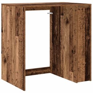 vidaXL Vaskemaskine Skab Gammelt tr&aelig; 87 x 60 x 89 cm Konstrueret tr&aelig;
