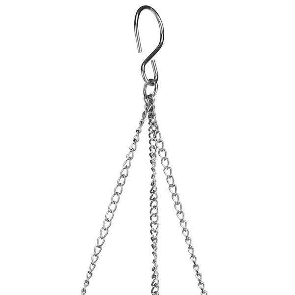 HI soldrevet LED-dekolampe 6 p&aelig;rer krakeleret glas