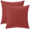 vidaXL Pudebetr&aelig;k 2 pcs HEERLEN Vinr&oslash;d 30 x 30 cm Polyester