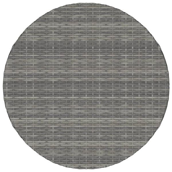 vidaXL havebord 70x70x73 cm polyrattan gr&aring;