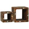 vidaXL TV Enheder 2 stk. Flerfarvet 36 x 30 x 36 cm Solid genbrugs tr&aelig;