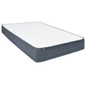 vidaXL boxmadras 190x140x20 cm medium bl&oslash;d stof
