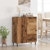 vidaXL Sideboard Gammelt tr&aelig; 69,5 x 34 x 90 cm Ingeni&oslash;rt tr&aelig; og jern