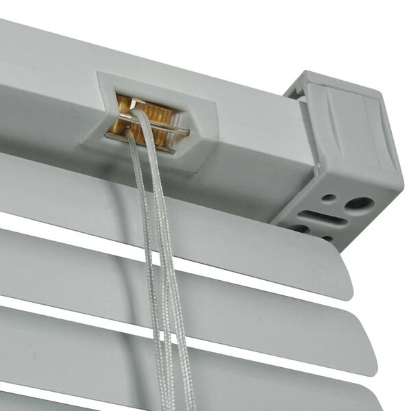 vidaXL persienne aluminium 100 x 220 cm s&oslash;lvfarvet
