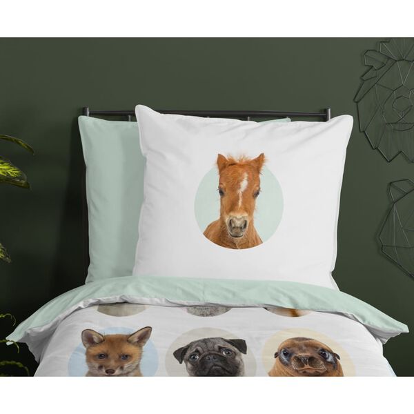 Good Morning sengetøj til børn YOUNG A 135x200 cm flerfarvet