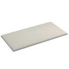 vidaXL V&aelig;ghovedg&aelig;rde 12 pcs Creme 30 x 15 cm Fl&oslash;jl