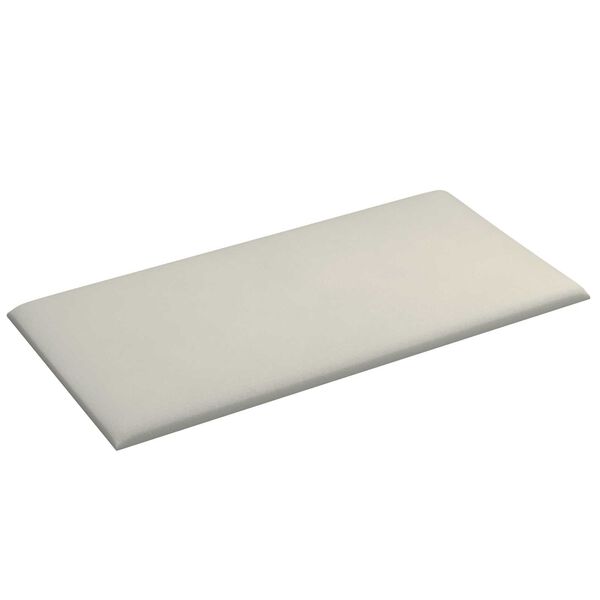 vidaXL V&aelig;ghovedg&aelig;rde 12 pcs Creme 30 x 15 cm Fl&oslash;jl