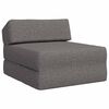 vidaXL Samlebar Sofa Seng Lysegr&aring; 60 x 70 x 41 cm Stof