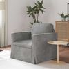 vidaXL Sofa Lysegr&aring; Samlede dimensioner: 78 x 78 x 80 cm (B x D x H)