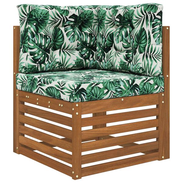 vidaXL Udend&oslash;rs Sofa Pude 3 pcs Bladm&oslash;nster Polyester