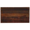 vidaXL barbord 120x60x107 cm massivt genbrugstr&aelig; m&oslash;rkebrun