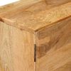 vidaXL Opbevaringsskabe med d&oslash;r Brun 110 x 30 x 40 cm Massivt mangotr&aelig;