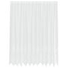 vidaXL Lace Gardin med gardiner Blomstret Hvid 240 x 300 cm Polyester