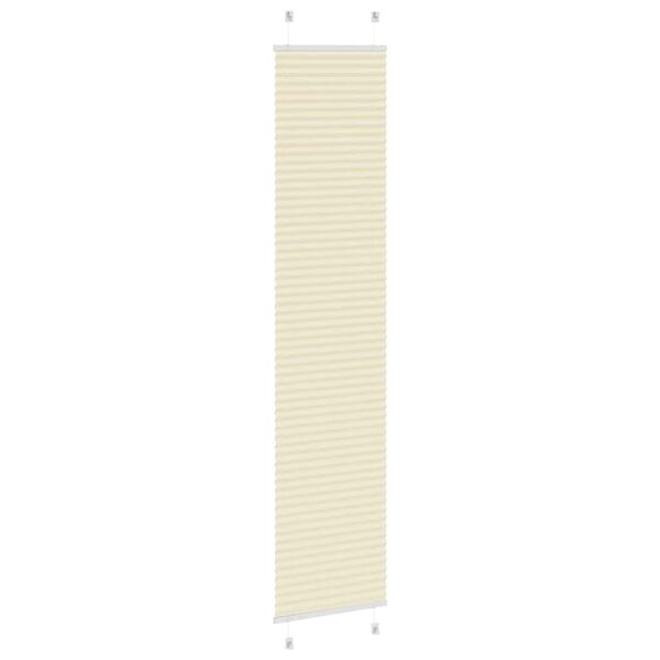 vidaXL Pliss&eacute;gardin fl&oslash;de 40x200 cm Stofbredde 39,4 cm Polyester