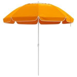 vidaXL Havesol 160 cm 170T polyester Orange