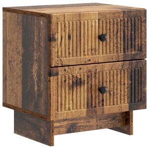 vidaXL Natskab Gammelt tr&aelig; 43 x 34,5 x 47,5 cm Konstrueret tr&aelig;