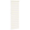 vidaXL zebragardin marmorbeige 80x230 cm stofbredde 75,9 cm polyester