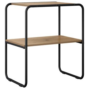 vidaXL Konsolbord Artisan-eg 60 x 42,5 x 70 cm Konstrueret tr&aelig;