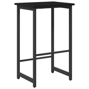 vidaXL Barb&aelig;nk Sort eg 40 x 32 x 74 cm Konstrueret tr&aelig;