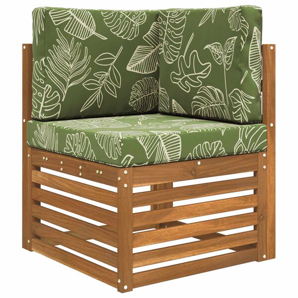 vidaXL Udend&oslash;rs Sofa Pude 3 pcs Bladdesign Polyester