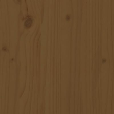 vidaXL midtermodul til havesofa 120x80 cm massivt fyrretræ gyldenbrun