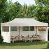 vidaXL Party Tent Creme 291 x 580 x 315 cm Oxford stof