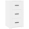 vidaXL sk&aelig;nk 40x33x70 cm konstrueret tr&aelig; hvid