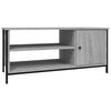 vidaXL tv-bord 100x40x45 cm konstrueret tr&aelig; gr&aring; sonoma-eg