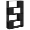 vidaXL TV-m&oslash;bels&aelig;t 80 x 24 x 125 cm Sort Konstrueret tr&aelig;