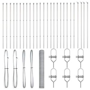 vidaXL Hegnsp&aelig;l S&oslash;lv