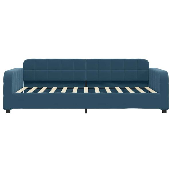 vidaXL daybed 90x200 cm velour bl&aring;