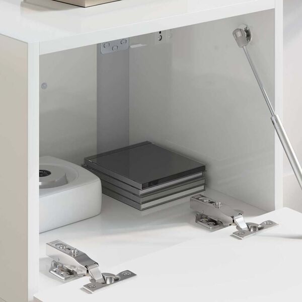 vidaXL TV v&aelig;gskab Gloss Hvid 60 x 31 x 29.5 cm Konstrueret tr&aelig;